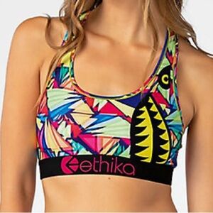 🅽🅴🆆 ethika sports bra, colorful sports bra for smaller chest, size Small